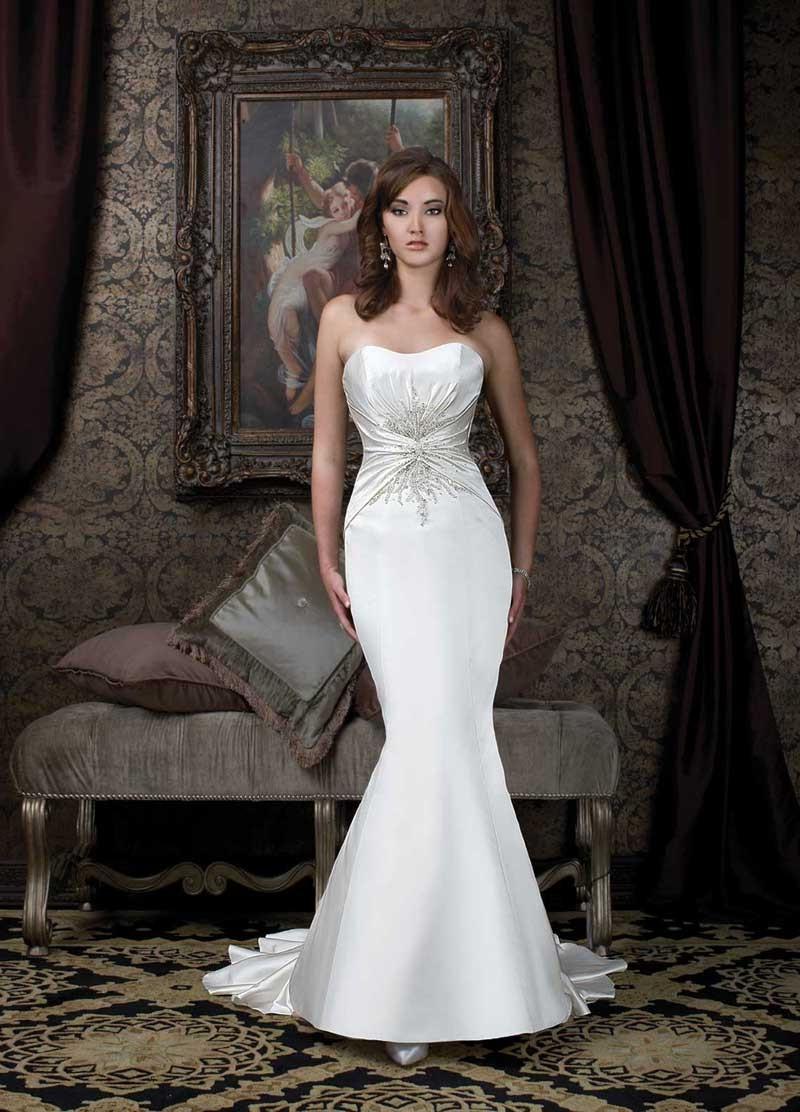 mermaid wedding dresses with