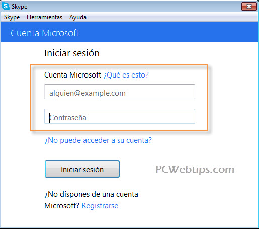 Como Pasar Los Contactos del Messenger a Skype  PCWebtips