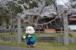 大井神社で岡田おどりを披露2013.3.31