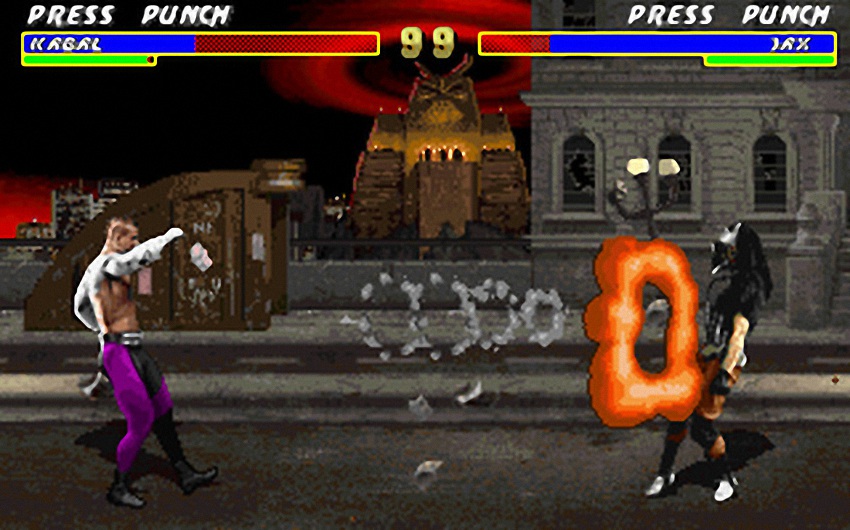 Hình ảnh trong game Mortal Kombat 2 (screenshot)