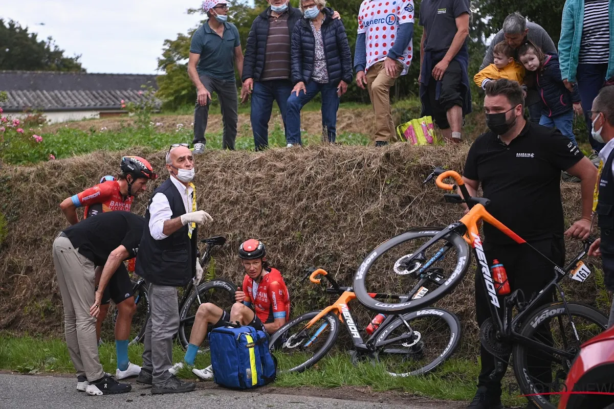 Jack Haig en Michael Gogl zijn de 1e opgevers in de Tour