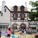 outdoor area of Lotte World in Seoul, South Korea 