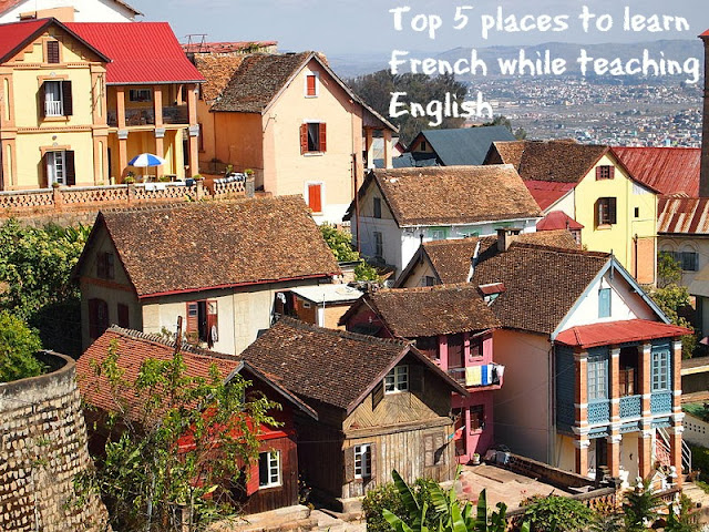 Top 5 places to learn French while teaching English