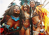 RIHANNA CHESTY PEEKS ON VACATION IN THE CARIBBEAN