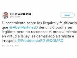 Diputado llama irrespetuoso al alcalde Abel Martínez por denuncia sobre tema haitiano