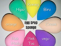 Review, Harga Dan Cara Pemakaian Egg Drop Beauty Blender Contouring Sponge