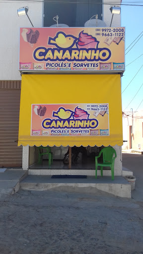 Sorvetes Canarinho, R. João Rodrigues, 151 - Vila São José, Mombaça - CE, 63610-000, Brasil, Loja_de_gelados, estado Ceará