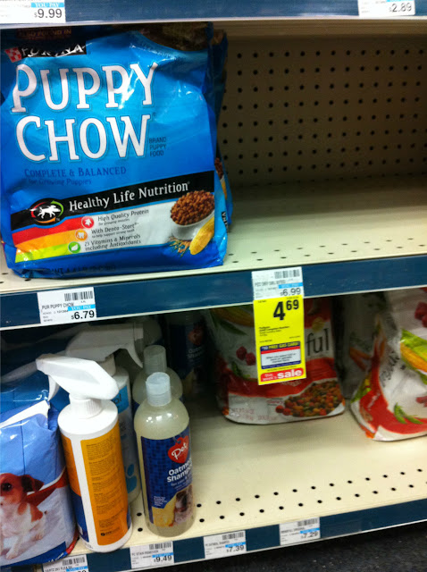 dog food out of stock