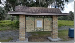 Split Oak Park Trailhead Kiosk