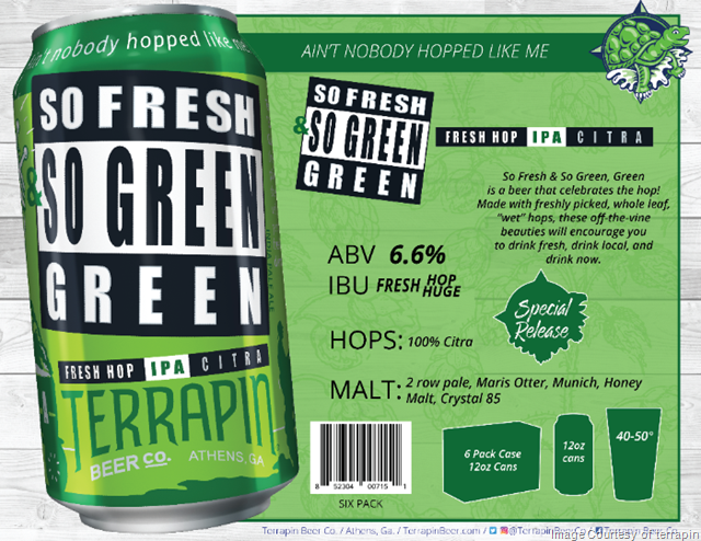 So Fresh & So Green, Green Gets a Refresh for Terrapin’s Hop Harvest Festival