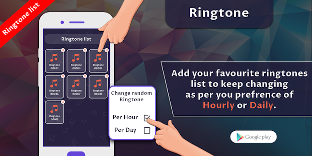Random Ringtone & Wallpaper Changer Screenshot