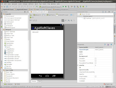 Desarrollar aplicacin Android con Android Studio