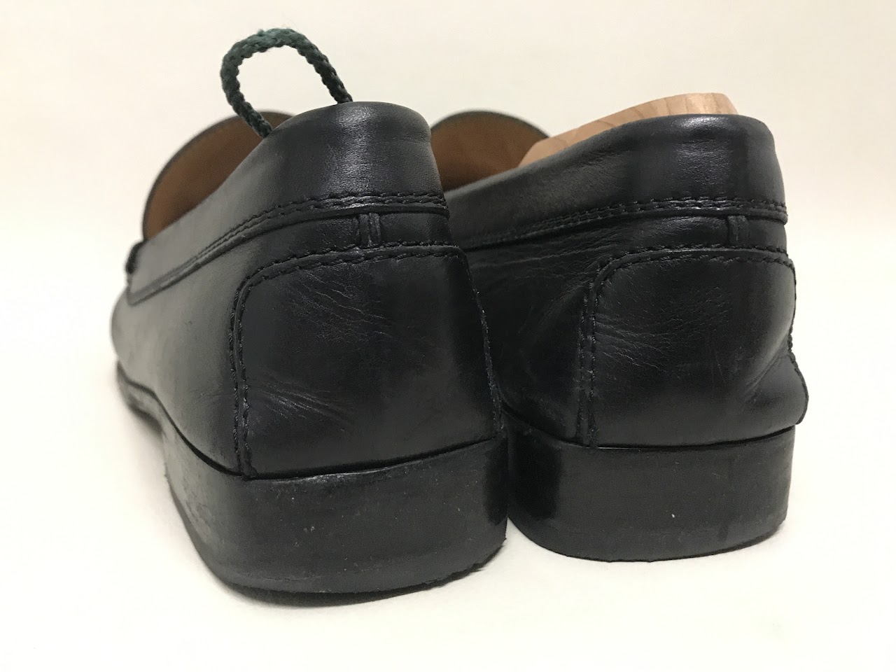 Tod's Black Loafers