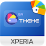 GALAXY XPERIA Theme |JUST BLUE icon