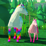 Cover Image of Download 🐴✨ Magic Horse Simulator－3D Wild Horses Adventure 1.14 APK