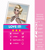 Teen Vogue Me Girl Level 30 - Summer Dressing - Sienna - Love It! Three Stars