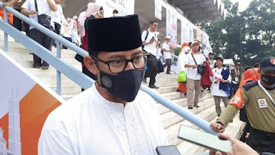 Hadiri Milad PKS di Senayan, Sandiaga Uno: Hanya Silaturahmi