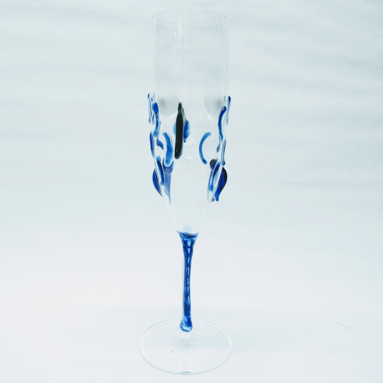 Massimo Lunardon Art Glass Flutes