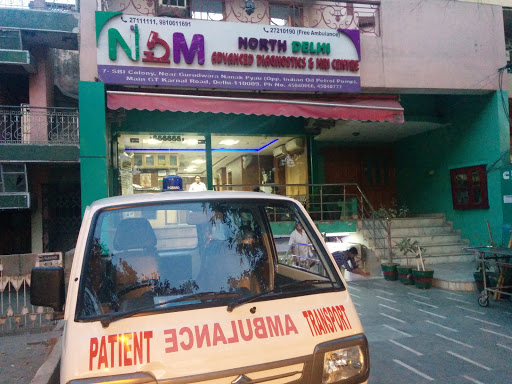 North Delhi Advance Diagnostics & MRI Centre, 7, Karnal Rd, State Bank Colony, SBI Colony, Derawal Nagar, Gujranwala Town, Delhi, 110009, India, MRI_Center, state DL