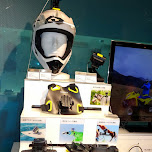 cool Sony extreme camera gear for underwater and wintersports in Ginza, Japan 