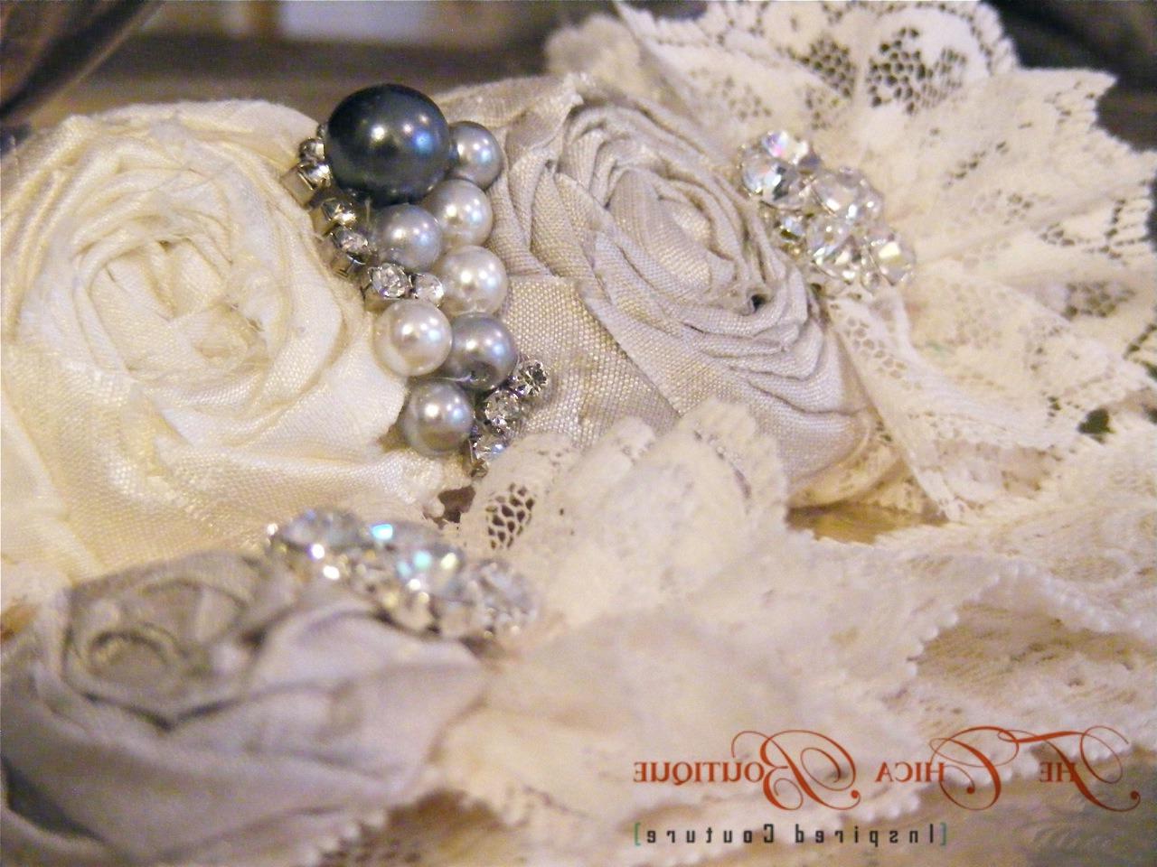 Custom Bridal Garter Sets for