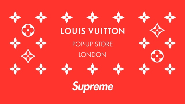 Louis Vuitton opens Supreme pop up shop in London