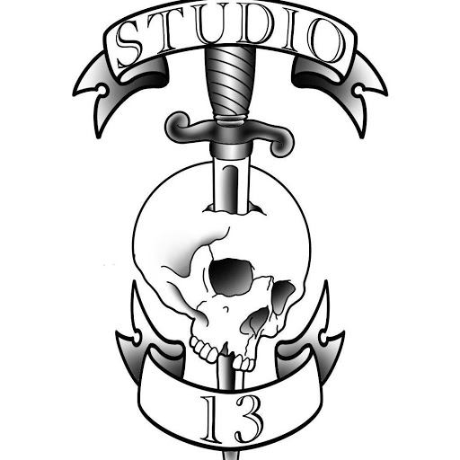 STUDIO 13 TATTOO AND BODY PIERCING logo