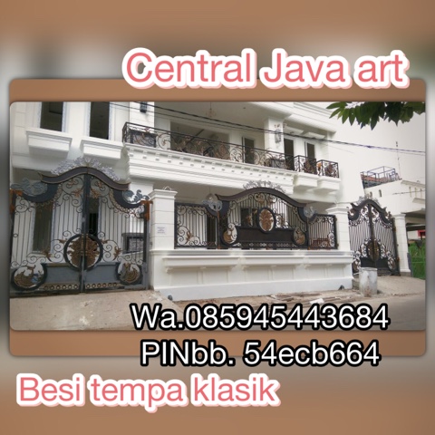 CENTRAL JAVA ART, WA,085945443684 XL, TLPN,085329003383 TELKOMSEL Alamat; jl.H.Bidong raya rt.03 rw.04 ketapang .cipondoh tangerang http://centraljavaartbesitempaklasik.blogspot.com/  Spesialis pembuatan, pengerjaan atau pengrajin Pintu, Gerbang, Pagar, Besi Tempa, Pagar Klasik, Pagar Rumah, Pagar Mewah, Pagar Klasik, Besi, Tempa, Railing, Balkon, Tangga, Tangga layang, Tangga lengkung, Tangga Putar, klasik untuk Rumah Mewah.melayani pesanan khusus ornamen alferon besi tempa, baik didalam kota maupun luar kota-kota besar seperti : JaBoDeTaBek, Medan, Palembang,pekanbaru,batam,Lampung, Surabaya, Semarang, Jogjakarta, Bali, Lombok, Makasar, Menado, Kendari,Kutai,Kalimantan,papua,aceh,Expor ; malaysia juga australia dll, bahkan sampai keluar Negeri. Produk - produk kami antara lain adalah :             pagar besi tempa Jakarta,jual ornamen,             pagar besi tempa klasik,jual ornamen besi tempa,             pagar besi tempa mewah,jual ornamen klasik             pagar besi tempa,jual ornamen besi tempa klasik             pagar besi tempa antik,jual ornamen antik             aksesoris pagar besi tempa,jual ornamen cor alluminium             pagar alferrom besi tempa, jual ornamen alferron             harga pagar besi tempa,jual ornamen allferrom             jual pagar besi tempa, jual ornamen alferom klasik             pagar balkon besi tempa,jual matrial besi tempa             harga pagar besi tempa terbaru, jual asesories besi tempa             pagar besi tempa model classic dan minimalis,jual asesoris pagar tempa             cat pagar besi tempa,jual ornamen pagar besi             contoh pagar besi tempa,jual ornamen pagar tempa klasik             cara membuat pagar besi tempa, jual ornamen balkon             contoh model pagar besi tempa, jual ornamen tangga             desain pagar besi tempa, jual ornamen railling tangga             desain pagar besi tempa klasik, jual ornamen spesial besi tempa             pagar dari besi tempa, jual ornamen gerbang klasik             daftar harga pagar besi tempa ,jual ornamen tempa spesial             foto pagar besi tempa, jual ornamen model classik             harga pagar besi tempa per meter, jual ornamen dengan harga murah             harga pagar besi tempa 2016, jual ornamen tempa 2017             harga pagar besi tempa minimalis, jual ornamen perkilo besi tempa             harga per meter pagar besi tempa, jual ornamen dalam kota juga luar kota             katalog pagar besi tempa, jual ornamen besi tempa katalog             pagar besi tempa lipat,jual ornamen pintu besi             ornamen pagar besi tempa,jual ornamen pagar besi             pintu pagar besi tempa, jual ornamen pintu pagar             pembuatan pagar besi tempa, jual ornamen tempa indah             harga pintu pagar besi tempa, jual ornamen tempa besi klasik             model pintu pagar besi tempa,jual ornamen model besi tempa             pagar besi tempa rumah minimalis,jual ornamen rumah besi tempa             pagar rumah besi tempa, jual ornamen pagar rumah besi tempa klasik             harga pagar rumah besi tempa,jual bermacam asesoris besi tempa             contoh pagar rumah besi tempa, jual contoh ornamen besi tempa             pagar besi tempa terbaru, jual ornamen besi tempa terbaru             pagar tangga besi tempa,jual ornamen tralis terbaru             pagar teralis besi tempa, jual ornamen pagar terbaru             besi tempa untuk pagar, jual ornamen besi tempa klasik terbaru             harga besi tempa untuk pagar, jual ornamen untuk tangga             Pagar motif , jual motif motif ornamen besi tempa             Model pagar, jual model model ornamen besi tempa             pagar rumah besi minimalis,jual pagar rumah besi minimalis             pagar rumah besi tempa,jual pagar rumah besi tempa             pagar rumah besi sederhana,jual pagar rumah besi sederhana             pagar rumah besi ulir, jual pagar rumah besi ulir             pagar rumah besi terbaru, jual pagar rumah besi terbaru             pagar rumah besi mewah, jual pagar rumah besi mewah             pagar rumah besi dan kayu, jual pagar rumah besi dan kayu             pagar rumah besi dan batu alam, jual pagar rumah besi dan batu alam             pagar rumah besi beton, tangga rumah besi beton             pagar besi buat rumah,railling tangga pagar besi              bentuk pagar rumah besi, tangga rumah besi             biaya pagar besi rumah,tangga biaya pembuatan              harga buat pagar besi rumah, harga tangga besi rumah             bentuk pagar besi rumah minimalis,bentuk tangga rumah minimalis, railling tangga perumahan              pagar rumah besi cor, tangga rumah klasik mewah, tangga spesial             contoh pagar rumah besi, contoh tangga klasik moderen             contoh pagar rumah besi tempa, contoh tangga besi tempa             contoh pagar rumah besi ulir, contoh railling tangga layang             contoh pagar rumah besi minimalis, contoh tangga minimalis.              contoh pagar rumah dari besi             cara membuat pagar besi rumah             pagar rumah dari besi             pagar rumah dari besi tempa             pagar rumah dari besi ulir             model pagar rumah dari besi             pagar rumah tembok dan besi             harga pagar rumah dari besi             foto pagar besi rumah             foto pagar besi rumah minimalis             foto pagar besi rumah mewah             pagar rumah minimalis             harga pagar rumah besi tempa             pagar besi halaman rumah             harga pagar besi rumah per meter             jenis pagar rumah besi             jual pagar rumah besi             pagar rumah besi klasik             desain pagar besi rumah klasik             pagar rumah kombinasi tembok dan besi             pagar rumah kombinasi kayu dan besi             pagar besi rumah minimalis lengkap             pagar besi rumah minimalis modern             pagar rumah minimalis besi tempa             pagar besi rumah minimalis terbaru             pagar besi rumah murah             harga pagar besi rumah minimalis             pintu pagar besi rumah minimalis             pintu pagar besi rumah             harga pintu pagar besi rumah             harga pembuatan pagar besi rumah             model pagar besi rumah sederhana             pagar besi rumah tingkat             pagar besi rumah terkini             pagar rumah besi unik             model pagar rumah besi ulir             pagar besi untuk rumah minimalis             pagar besi untuk rumah             harga pagar besi untuk rumah             model pagar besi untuk rumah             teralis rumah             teralis rumah mewah             teralis rumah minimalis             teralis rumah minimalis modern             tralis rumah minimalis modern             teralis pagar rumah             teralis jendela rumah minimalis             tralis jendela rumah             teralis atap rumah             bentuk teralis rumah             teralis belakang rumah             biaya teralis rumah             berapa harga teralis rumah             harga buat teralis rumah             contoh teralis rumah minimalis             contoh teralis rumah             contoh pagar teralis rumah             contoh teralis rumah mewah             contoh model teralis rumah             teralis rumah cantik             contoh model teralis rumah minimalis             desain tralis rumah minimalis             teralis depan rumah             foto teralis rumah minimalis             foto teralis rumah             harga teralis rumah minimalis             harga teralis rumah             harga pasang teralis rumah             harga pagar teralis rumah             harga pintu teralis rumah             teralis rumah klasik             katalog teralis rumah             teralis untuk rumah minimalis             harga tralis pagar rumah             harga teralis pintu rumah             model teralis pintu rumah             teralis tangga rumah             teralis teras rumah             model tralis rumah terbaru             model teralis tangga rumah             model teralis rumah terbaru             teralis tangga rumah minimalis             teralis rumah minimalis terbaru Pagar Klasik Rumah Mewah      pagar rumah besi beton             pagar besi buat rumah             bentuk pagar rumah besi             biaya pagar besi rumah             harga buat pagar besi rumah             bentuk pagar besi rumah minimalis             pagar rumah besi cor             contoh pagar rumah besi             contoh pagar rumah besi tempa             contoh pagar rumah besi ulir             contoh pagar rumah besi minimalis             contoh pagar rumah dari besi             cara membuat pagar besi rumah             pagar rumah dari besi             pagar rumah dari besi tempa             pagar rumah dari besi ulir             model pagar rumah dari besi             pagar rumah tembok dan besi             harga pagar rumah dari besi             foto pagar besi rumah             foto pagar besi rumah minimalis             foto pagar besi rumah mewah             pagar rumah minimalis              harga pagar rumah besi tempa             pagar besi halaman rumah             harga pagar besi rumah per meter          pagar rumah besi tempa             harga pagar rumah besi tempa             contoh pagar rumah besi tempa             pagar besi tempa terbaru             pagar tangga besi tempa             pagar teralis besi tempa             besi tempa untuk pagar            jenis pagar rumah besi,railing tangga klasik,harga railing tangga klasik,desain railing tangga klasik,model railing tangga klasik,             jual pagar rumah besi