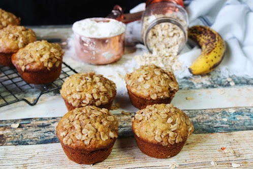 Banana Oat Muffins