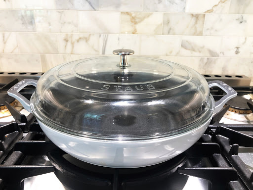 Staub Cast Iron Braiser - A Look and Impressions, Comparison with