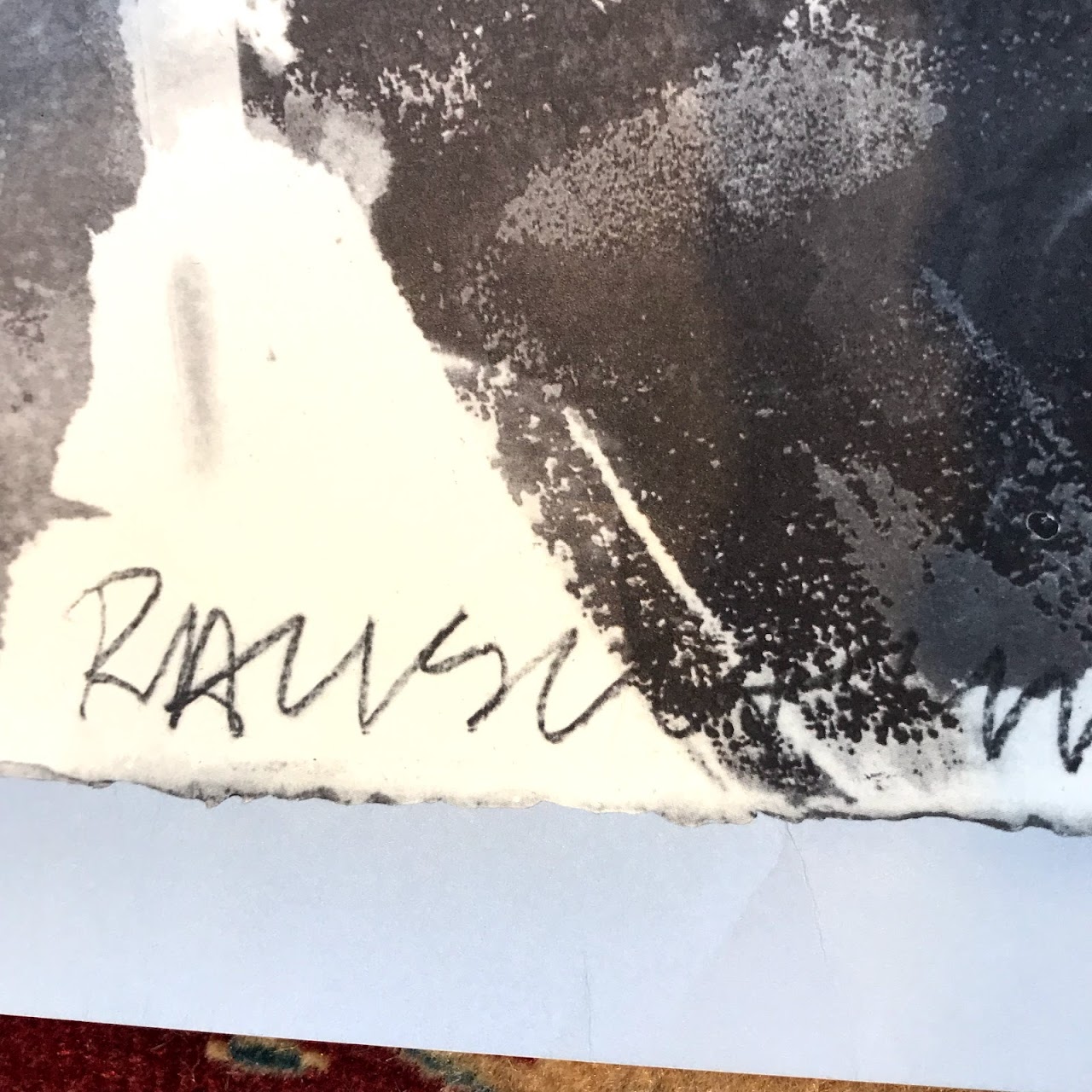 Robert Rauschenberg Signed Photolithograph Poster