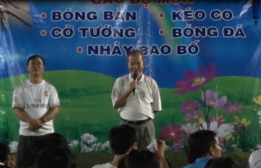 Video: Khai mạc giải bóng đá mừng bổn mạng 2016