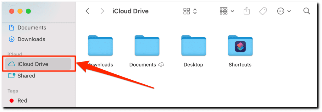 iCloud 云端硬盘