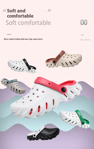 Title 16, Mens Hole Shoes Summer Outdoor Non-slip Shit F...