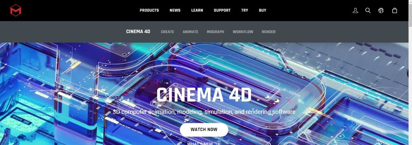 Cinéma 4D |  meilleur logiciel de modelage 3d