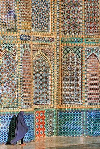 The Blue Mosque, Mazari Sharif, Afghanistan