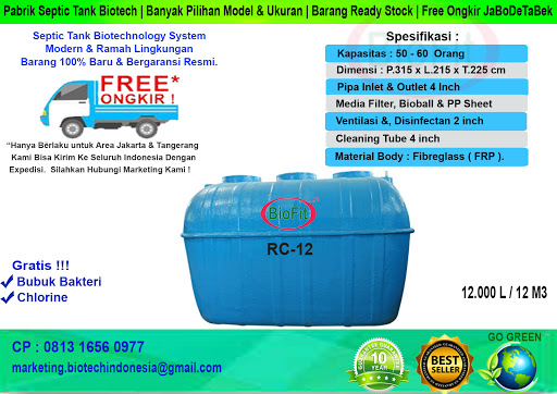 Septic Tank BioFit Type RC-Series