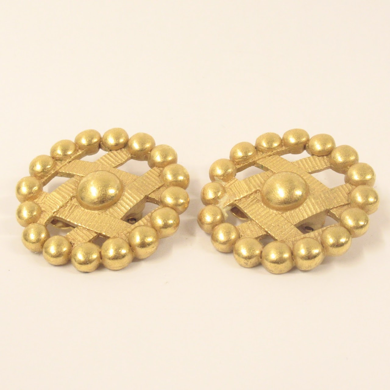 Balenciaga Clip Earrings