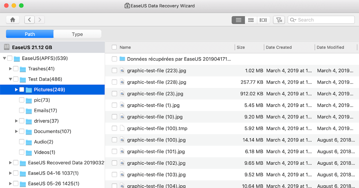 easeus data recovery wizard for mac 10.10