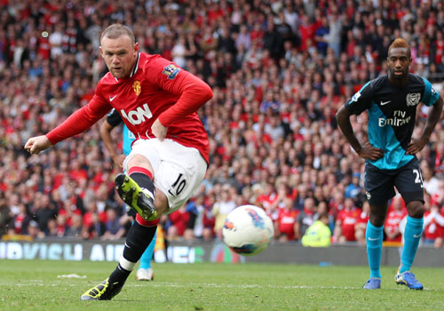 Wayne Rooney, Manchester United - Arsenal