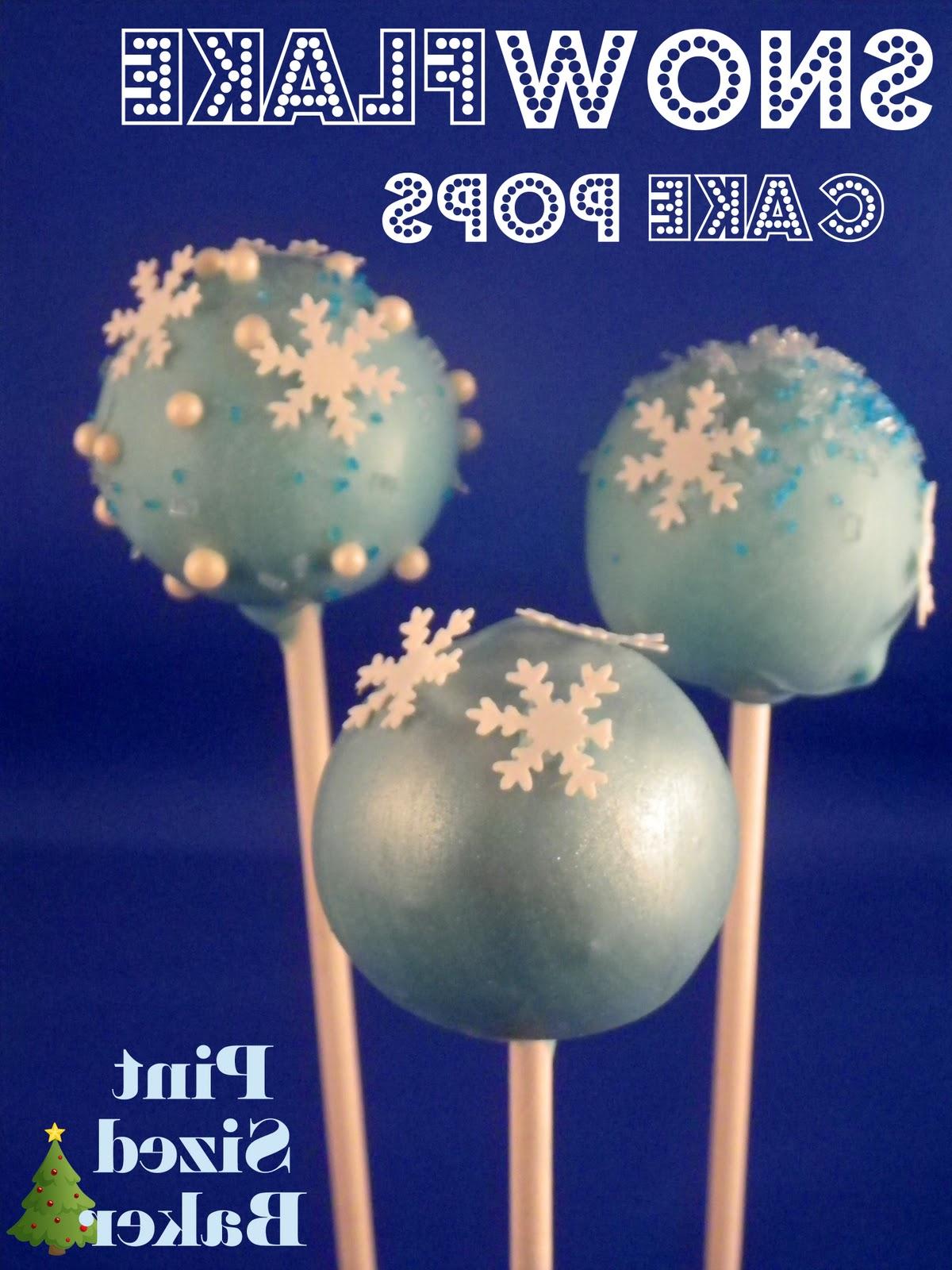 snowflake cake pops from pint