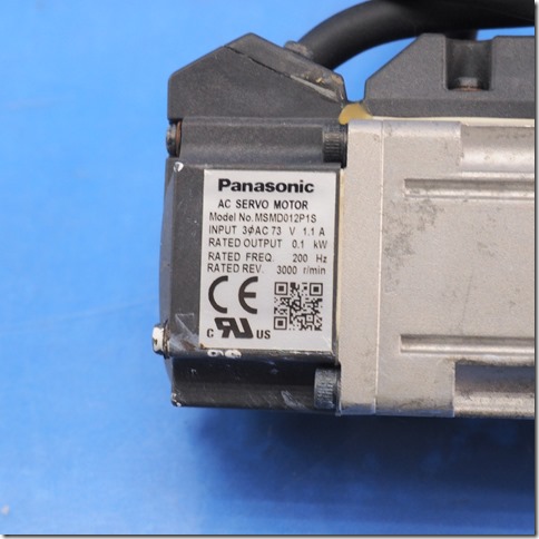 SM00669MSMD012P1SPANASONICACSERVOMOTOR07