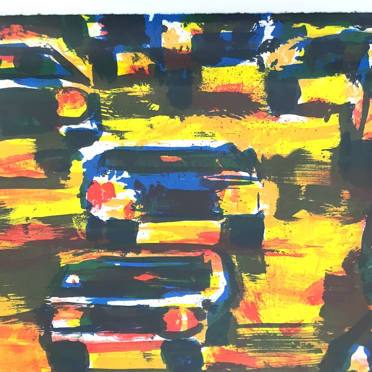 David Kapp Signed 'Merge' Lithograph