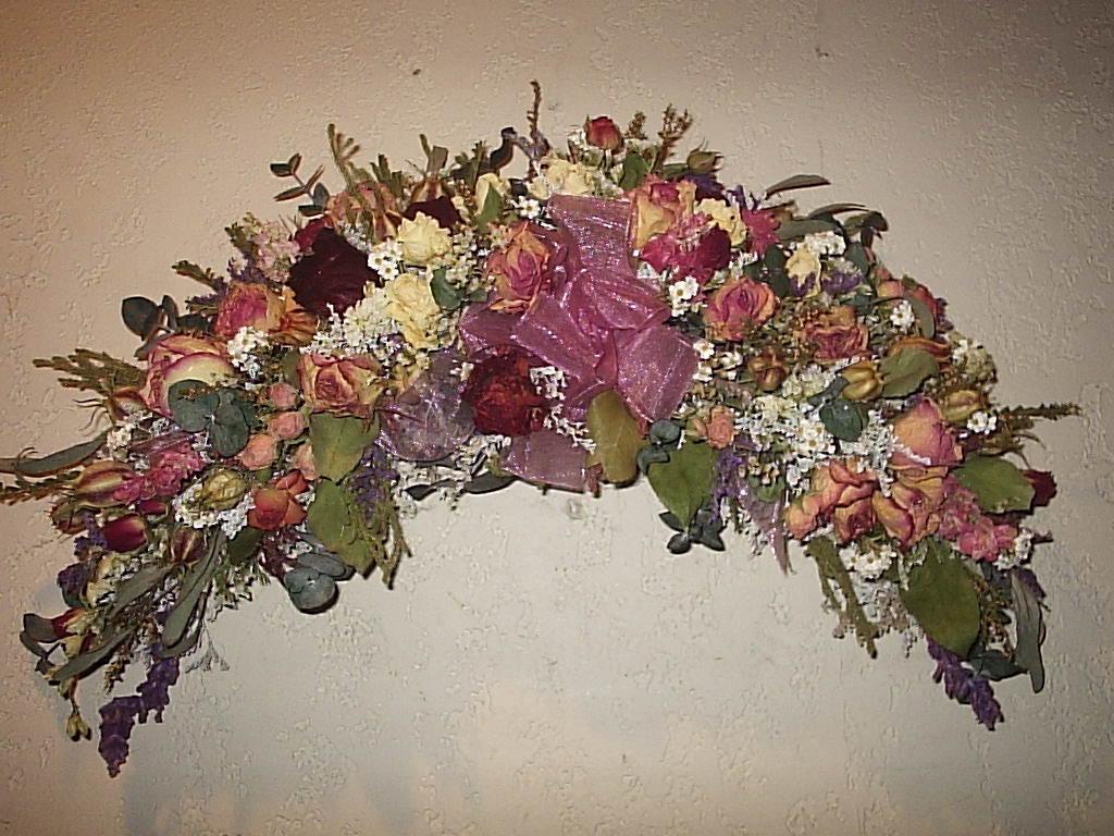 Beautiful Dry Flower Arch