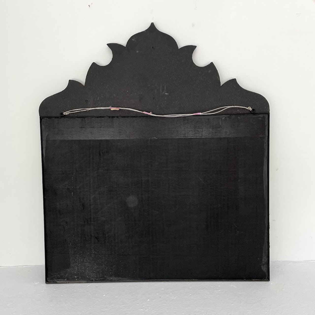 Cast Iron Framed Mirror #1