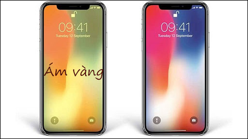 Ám vàng trên iPhone