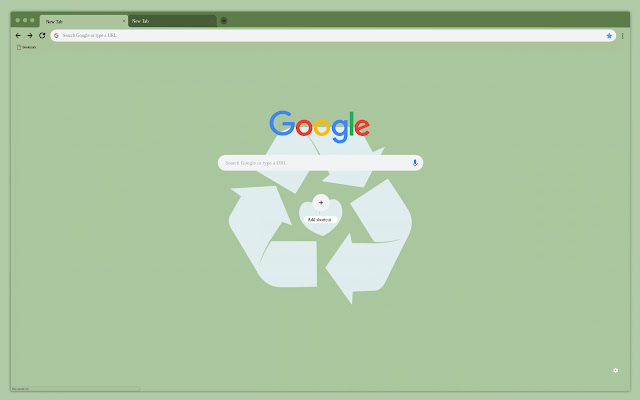 Light green recycle chrome extension