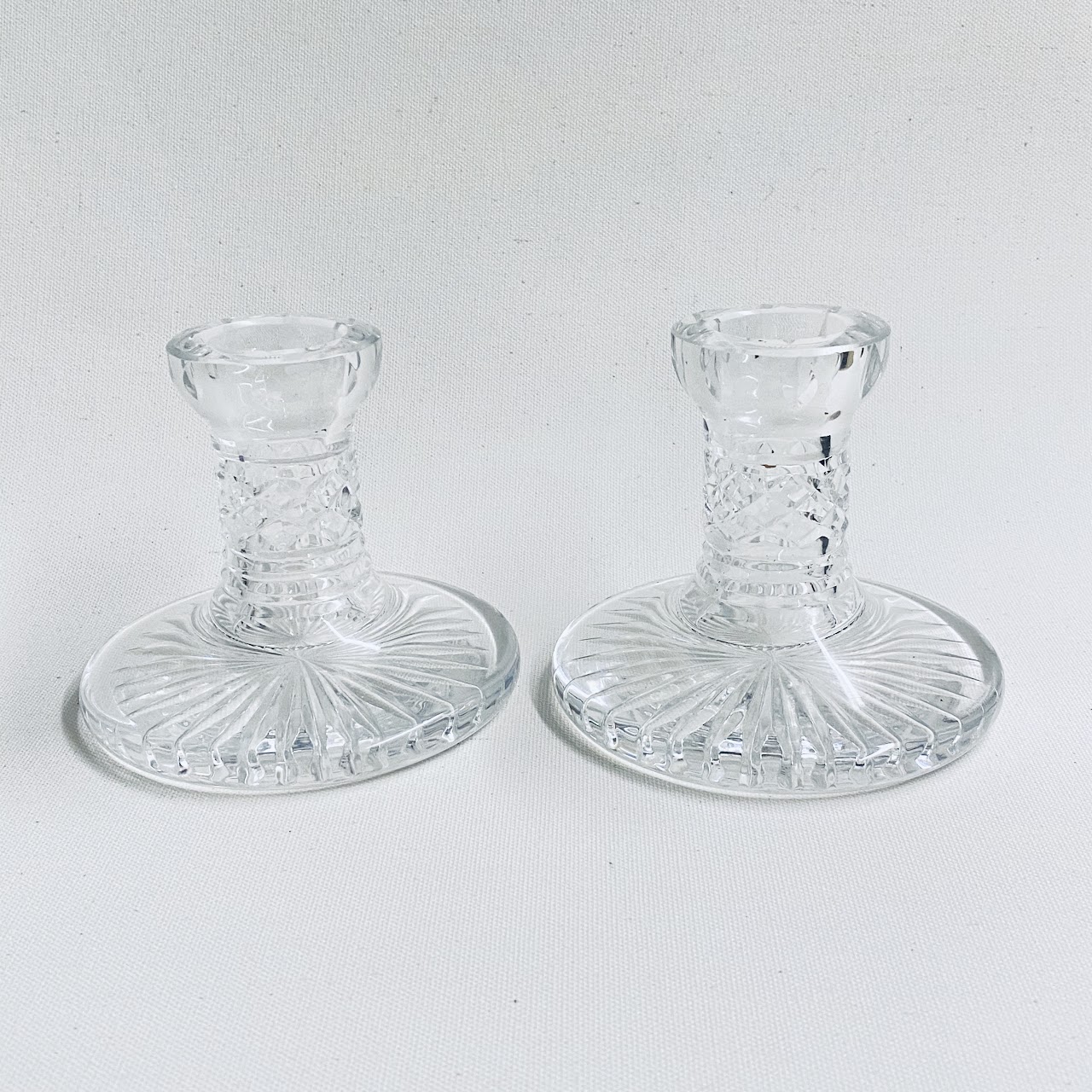 Waterford Crystal Candlestick Pair