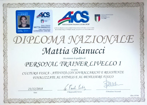 DIPLOMA NAZIONALE PT