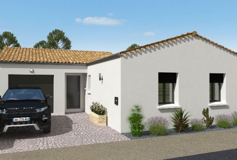  Vente Terrain + Maison - Terrain : 369m² - Maison : 82m² à Saint-Hippolyte (17430) 